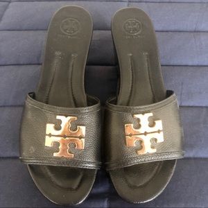 Tory Burch wedge slides